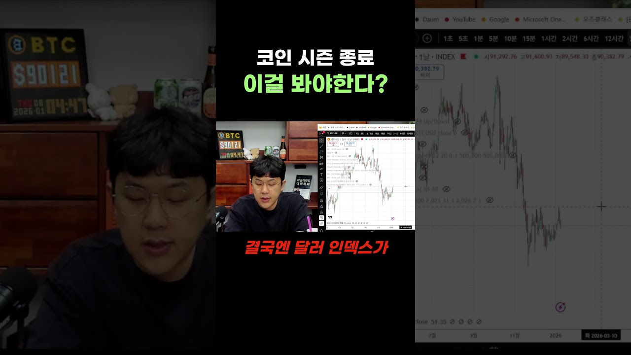 시즌 종료는 아닐까? 지금 봐야하는건 뭘까?