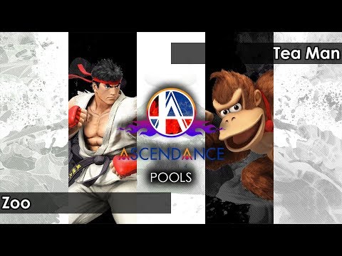 Smash 4: Zoo (Ryu) V Tea Man (Donkey Kong) - Ascendance 58 Tournament SSB4