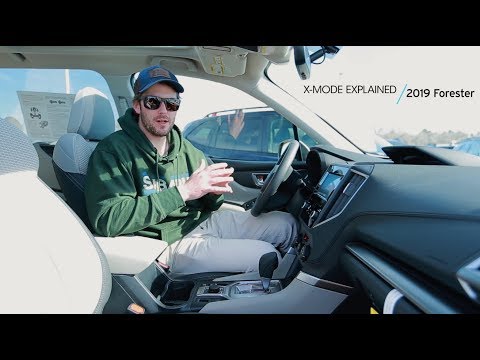 X-Mode Explained in a 2019 Subaru Forester