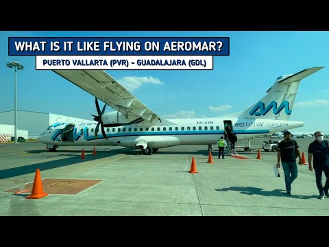 REVISÃO | Aeromar | Puerto Vallarta (PVR) - Guadalajara (GDL) | ATR 72-600 | Econômica