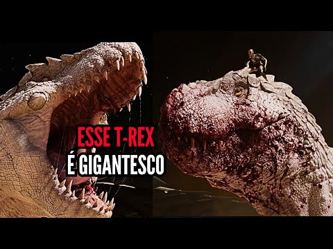 Netflix's Enormous Albino Tyrannosaurus Rex