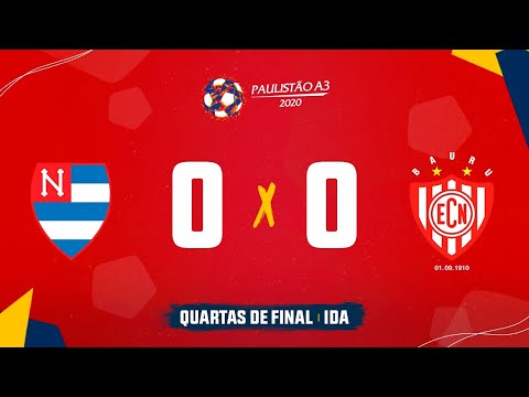 Nacional 0 x 0 Noroeste - Quartas de final do Paulistão A3