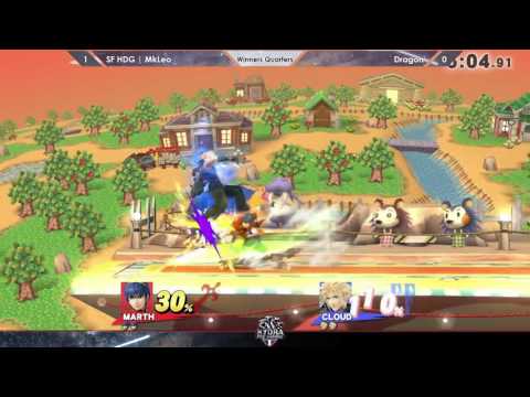 HSV - SF HDG | MkLeo (Marth) Vs. Dragon (Sheik, Cloud) Winners Quarters - Smash 4