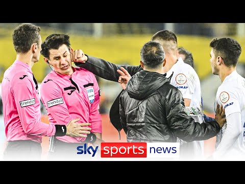 Ankaragucu chairman Faruk Koca arrested after punching referee in Turkish top-flight match