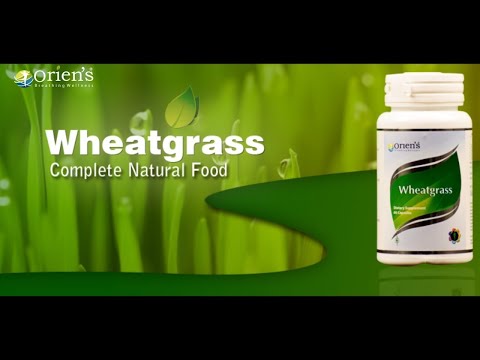 Wheatgrass capsules oriens