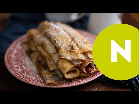 Édes palacsinta alaptészta recept | Nosalty