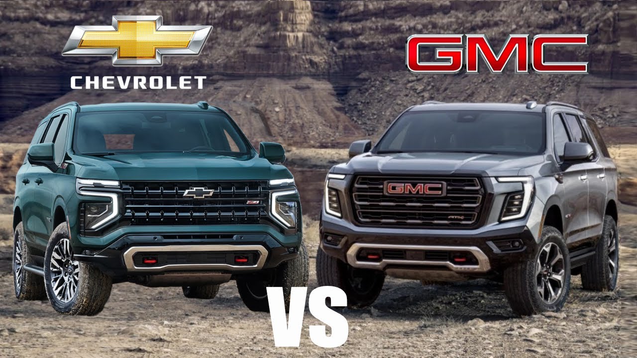 GMC Youkan vs Chevrolet Tahoe (2025) Battle of opulence.
