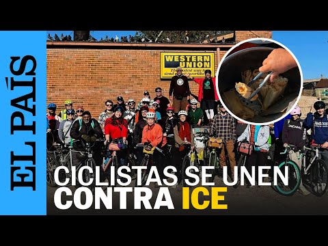 CICLISTAS se unen para defender a vendedores ambulantes de ICE en CHICAGO | EL PAÍS