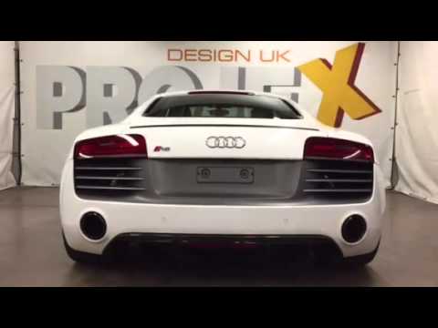 2015 Audi R8 V10 Plus fitted with iPE Exhaust with Valve Remote Control  by Projex Design UK