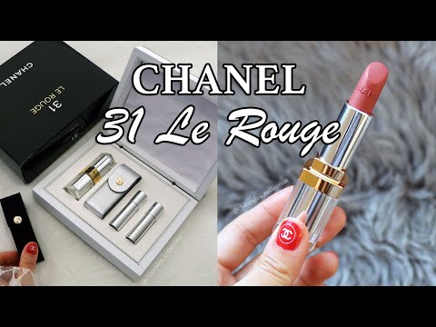 31 LE ROUGE | CHANEL Exclusive Lipstick | Chanel New Luxury Lipstick Set