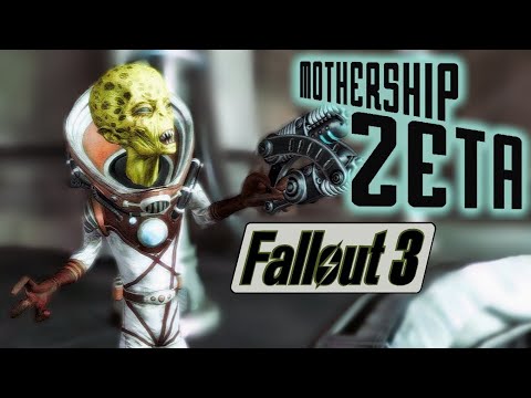 Mothership Zeta - Full Playthrough - 1566 Mods (No Commentary) Fallout 3 DLC