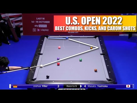 TOP 28 BEST COMBO, KICK & CAROM SHOTS | U.S. OPEN 2022 (9-Ball Pool)