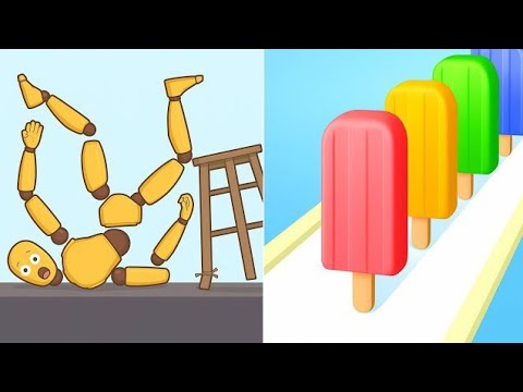 Ragdoll Break Vs Popsicle Stack — Satisfying ASMR Gameplay Sandwich Runner Android & iOS