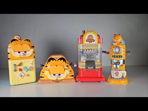 Garfield Fantastic Machines Building Sets From Pantasy
