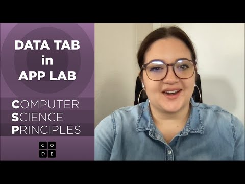 Data Tab in App Lab