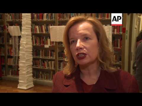 Prince Charles at British Institute in Florence