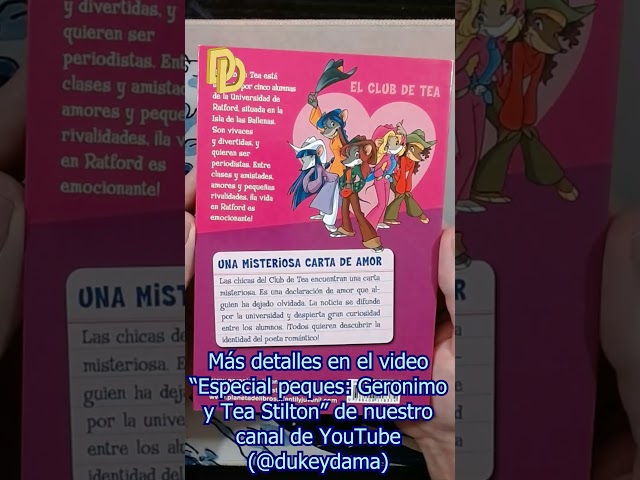 Vídeo relacionado con Dos corazones en Londres (Tea Stilton nº 28)