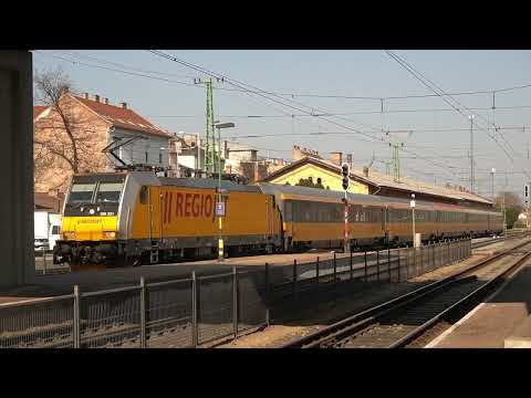 Trains at Gyor Hungary 27/03/22