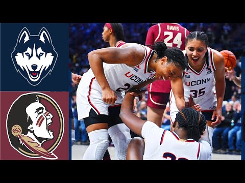 Uconn vs Florida State Full Game Women's College Basketball | NCAA Basketball 2025