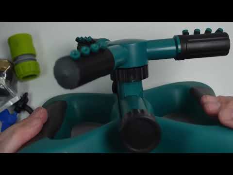 Rasensprenger,Garden Sprinkler 360 Grad Gartensprenger, Besser, umfangreicher und günstiger als die