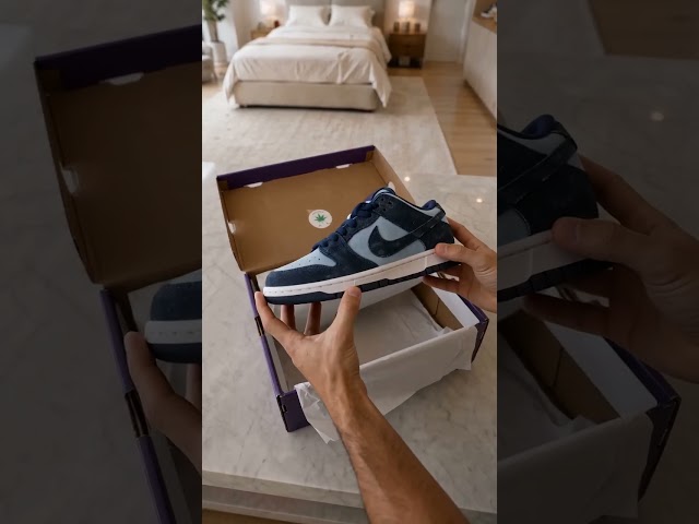 Vídeo relacionado con Nike IB3079-400 Dunk Low Hombre Obsidian/White-LT Smoke Grey EU 40
