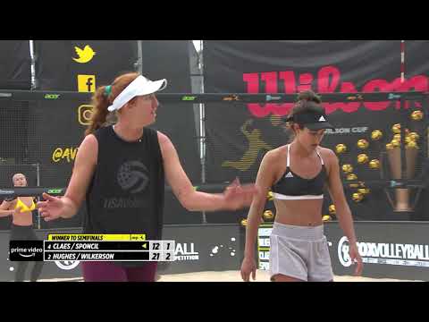 Claes And Sponcil Gets The Job Done With Scramble Play | Wilson Cup