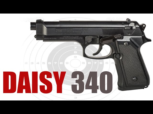 Vídeo relacionado con Outletdel ocio Pistola Perdigón Daisy 340. Calibre 4,5mm BBS. + Funda Portabalines + Balines. 23413/23054/13275