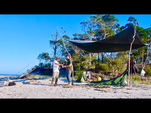 Sands of K’gari.. Island Boat Camping Adventure..