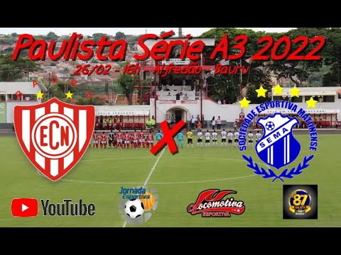 Ao Vivo Noroeste x Matonense - Paulista Série A3 22