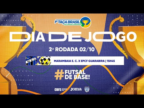 Taça Brasil Sub19 Masc. Divisão Especial | Marambaia E. C. x EPCF Guarabira | 2ª Rodada |Ao Vivo