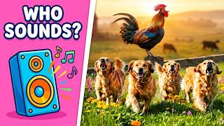 Guess the Animal Sound Challenge for Kids | Fun Educational Game | Caramelka