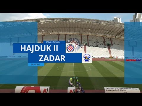 HNK Hajduk 2 vs. NK Zadar (14.4.2019., 2. HNL)