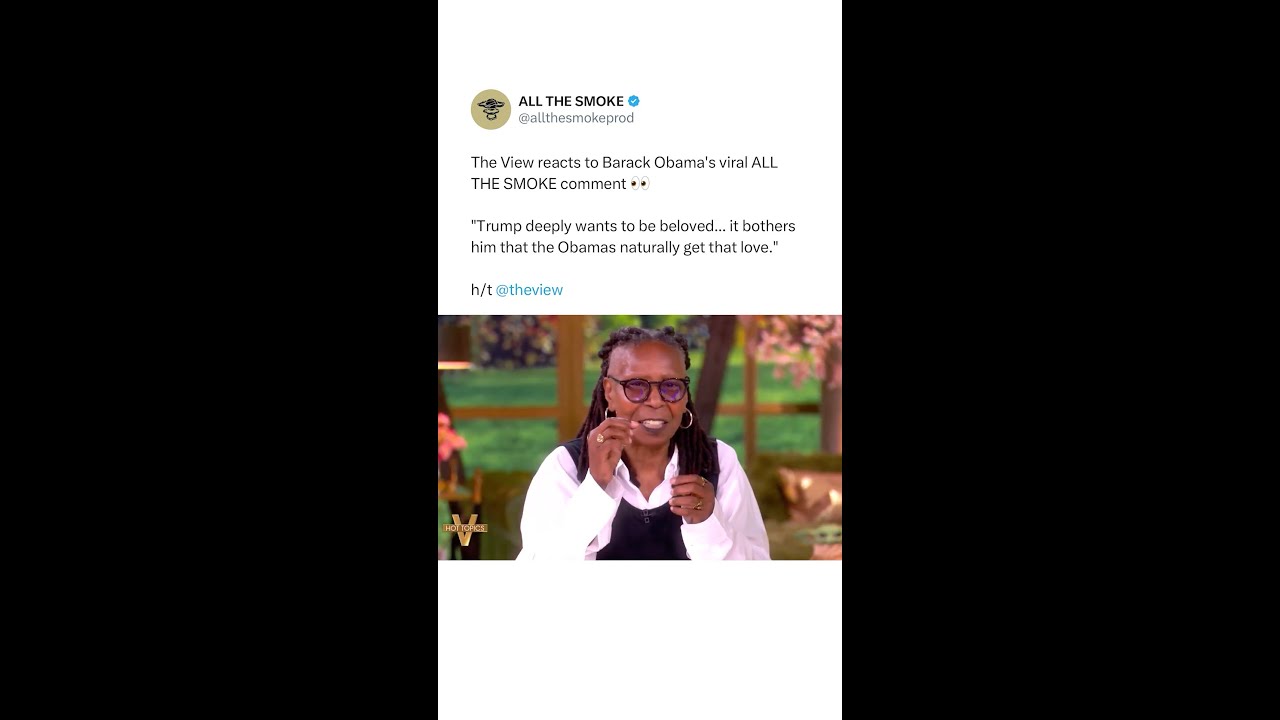 The View Reacts to Obama's Viral ATS Moment 👀