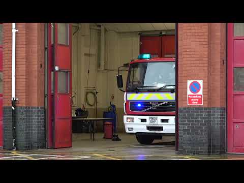 *RESERVE/RETRO* Eccles Pump Turnout- Greater Manchester Fire And Rescue Service