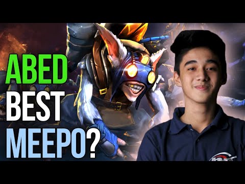 abed meepo match (10 levels in 8 min ! ) learn how to master meepo from the monster abed !