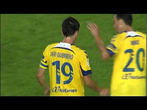La Liga | Gol de Javi Guerrero (1-1) en el Las Palmas - Racing  | 18-10-2012 | Ronda 3
