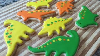 Easy Dinosaur Cookies (How To)