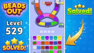 [NEW UPDATE] Beads Out - Level 529 Walkthrough 🧩 | Solution & Gameplay (Voodoo) 🔴