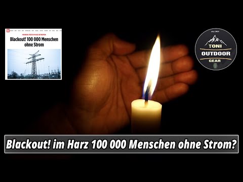 Blackout! 100000 Menschen ohne Strom im Harz #blackout #blackoutvorsorge #bluetti #stromausfall
