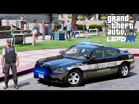 GTA 5 LSPDFR #653 School Resource Officer - University Police