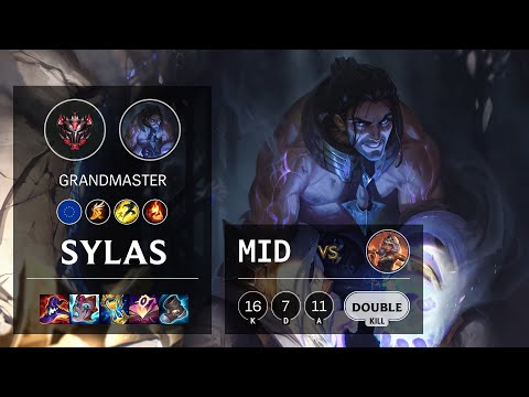 Sylas Mid vs Qiyana - EUW Grandmaster Patch 11.1