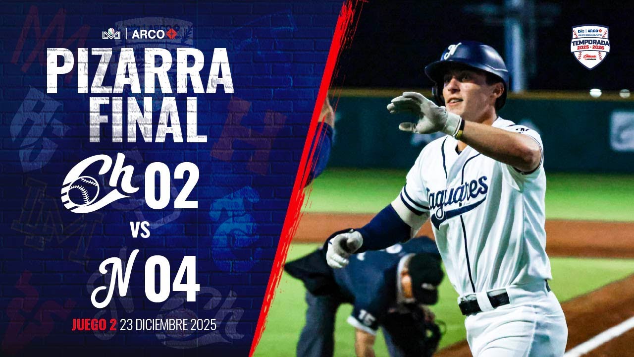 RESUMEN: Charros de Jalisco vs Jaguares de Nayarit | 23 de Diciembre de 2025 | Juego 2