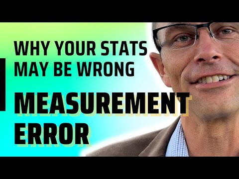 The Threats To Statistical Conclusion Validity - Measurement Error