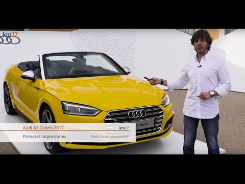 Audi A5 Cabrio 2017 – Primeras impresiones | km77.com