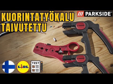KUORINTATYÖKALU TAIVUTETTU Parkside  SUOMI FINLAND LIDL