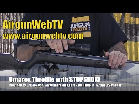 Umarex Throttle with STOPSHOX Anti Recoil System! - First Look from AirgunWebTV