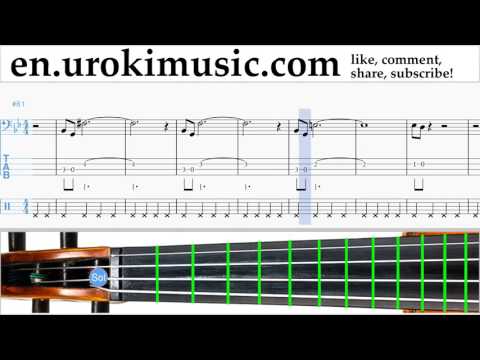 Cello lessons Mission Impossible - Theme Sheet Music Tutorial Part#2 um-i352