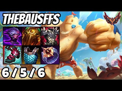 Thebausffs Malphite Top vs Riven 20/06/2025