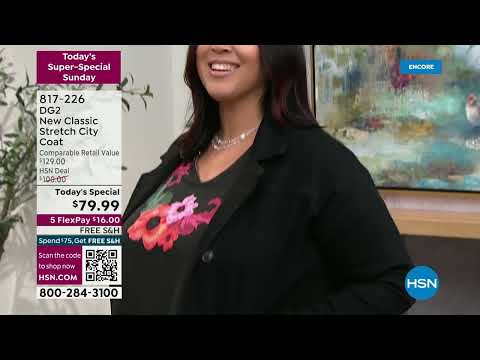 HSN | Today's Super-Special Sunday - DG2 by Diane Gilman Fashions 02.12.2023 - 06 AM