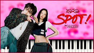 'SPOT! (feat. JENNIE)' - ZICO (지코) | Piano Tutorial & Sheet Music